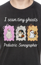 Load image into Gallery viewer, Tiny Ghosts Sonographer T-Shirt