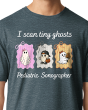 Load image into Gallery viewer, Tiny Ghosts Sonographer T-Shirt