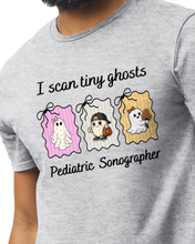 Load image into Gallery viewer, Tiny Ghosts Sonographer T-Shirt