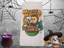 Load image into Gallery viewer, Chucky Chunks Halloween Cereal Killer Kitchen Towel