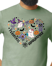 Load image into Gallery viewer, Sonographer Heart Halloween T-Shirt