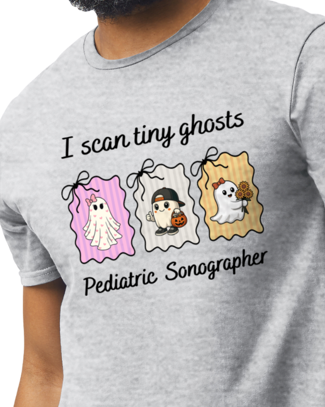 Tiny Ghosts Sonographer T-Shirt