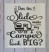 Load image into Gallery viewer, R-pod Funny Slideout Camper Decal - Thought Bubble Studio