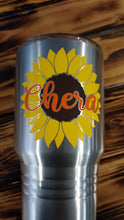 Load image into Gallery viewer, Sunflower Vinyl Decal - Personalized - Thought Bubble Studio