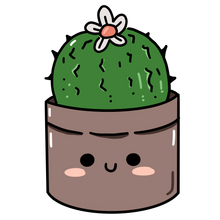 Load image into Gallery viewer, Pincushion Cactus Sticker