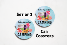 Load image into Gallery viewer, Car Coasters - Summer Collection - Palm Trees - Set of 2