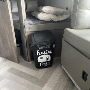 Trailer Trash Camper Vinyl Decal - Thought Bubble Studio