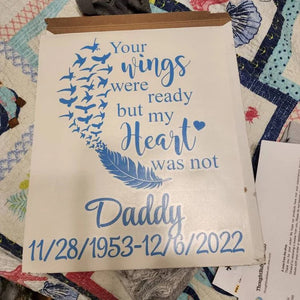 Your wings were ready decal