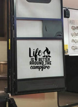 Load image into Gallery viewer, Life is Better Campfire Vinyl Decal - Thought Bubble Studio